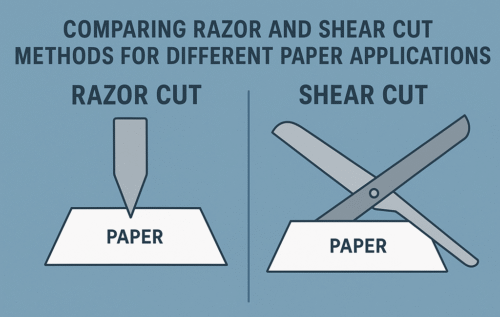 Comparing Razor and Shear Cut Methods for Different Paper Grade ...