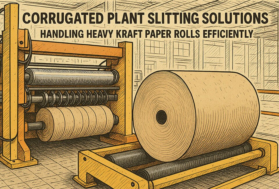 Corrugated Plant Slitting Solutions: Handling Heavy Kraft Paper Rolls Efficiently