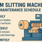Film Slitting Machine Maintenance Schedule Daily, Weekly & Monthly Checks