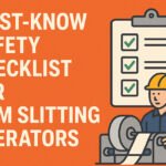 Must-Know Safety Checklist for Film Slitting Machine Operators