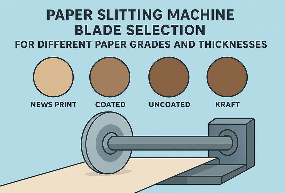 Paper Slitting Machine Blade Selection for Different Paper Grades and Thicknesses